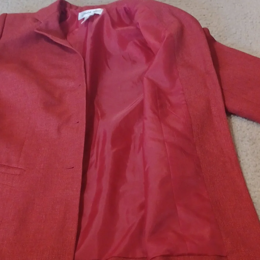 Judith Hart Petites Red Blazer